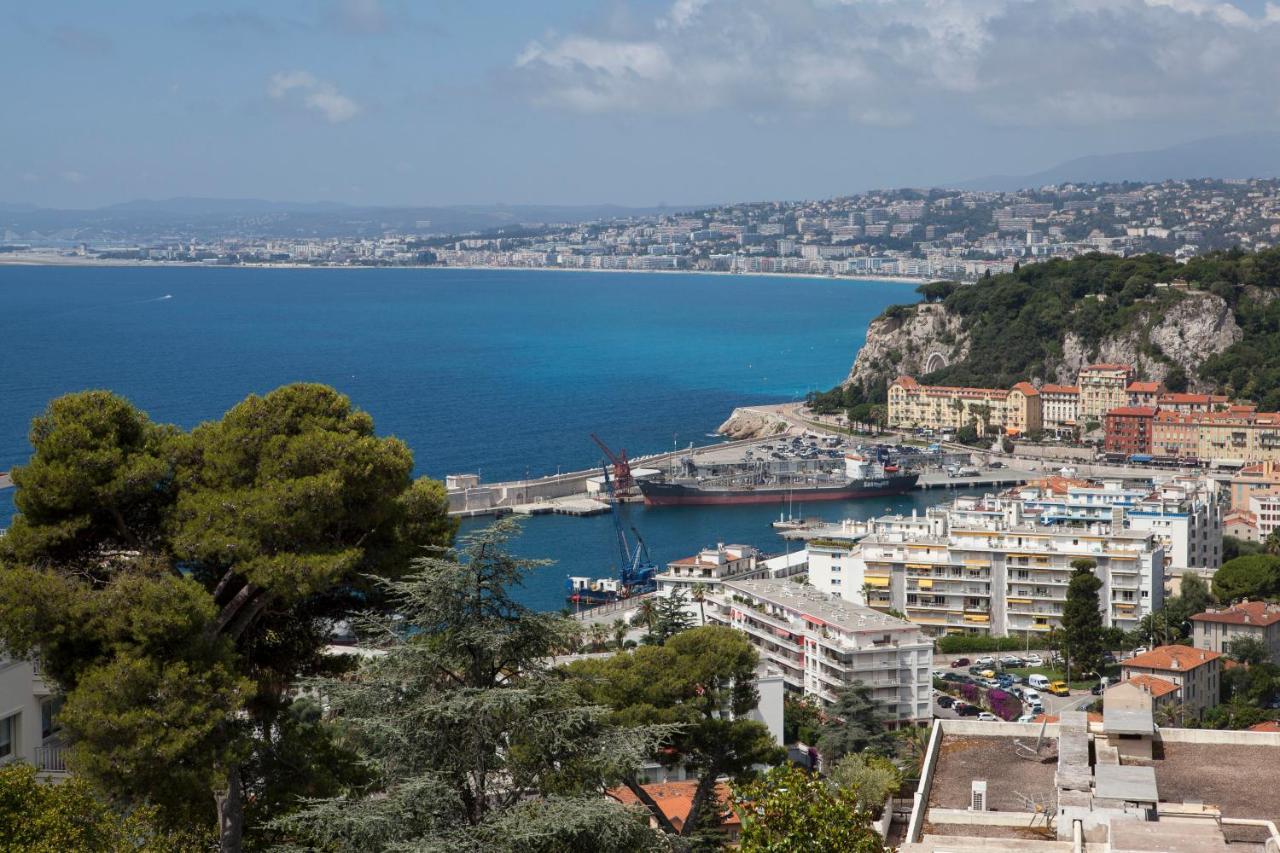 Mont Boron Magnificent View-3 Rooms - Wifi - A.C Nice Exterior photo