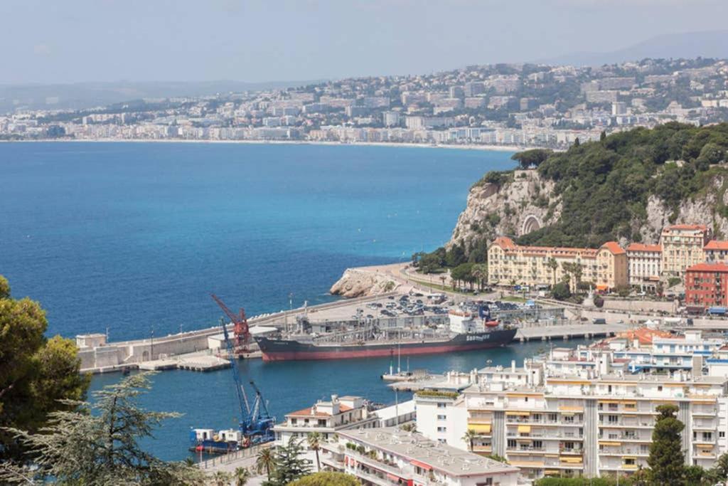 Mont Boron Magnificent View-3 Rooms - Wifi - A.C Nice Exterior photo
