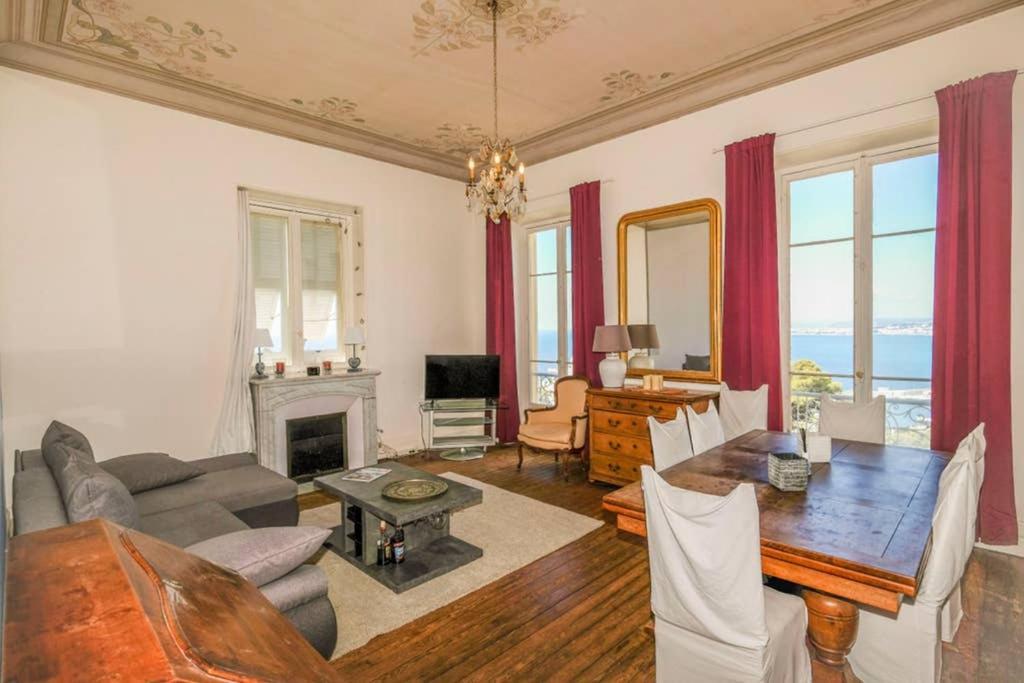 Mont Boron Magnificent View-3 Rooms - Wifi - A.C Nice Exterior photo