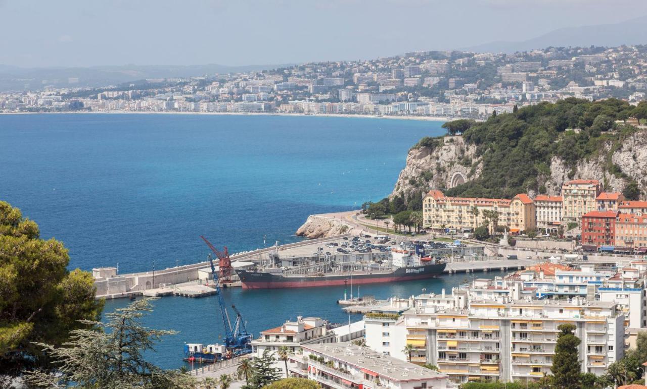Mont Boron Magnificent View-3 Rooms - Wifi - A.C Nice Exterior photo